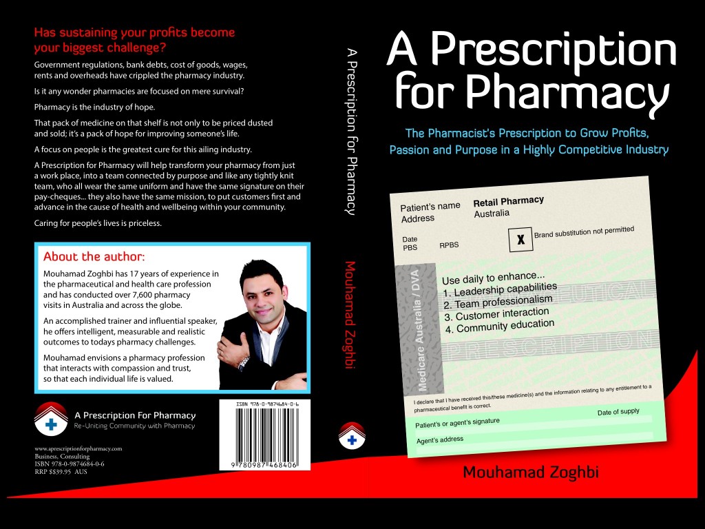 A prescription for pharmacy.